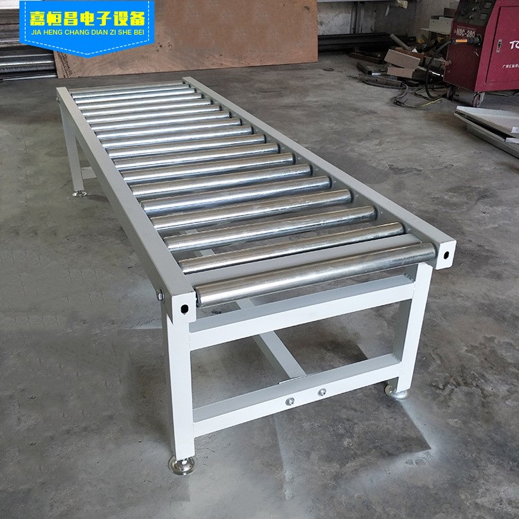 加工定制無動力滾筒線倉儲物流輸送線無動力包裝臺傳送帶定制