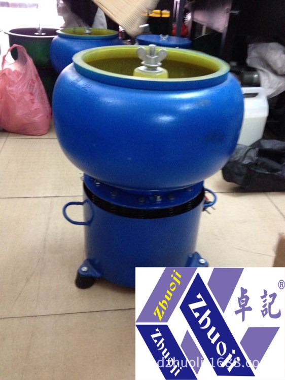 供應(yīng)寶玉石機(jī)械加工設(shè)備-鼓型震桶拋光機(jī)16英寸
