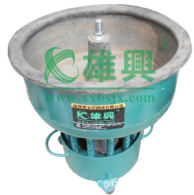 供應寶石機械-24寸pu膠震桶拋光機