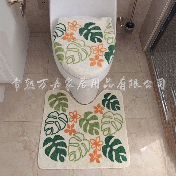 萬嘉馬桶清潔坐墊 冬季馬桶墊坐圈馬桶套 批發(fā)坐便套兩件套