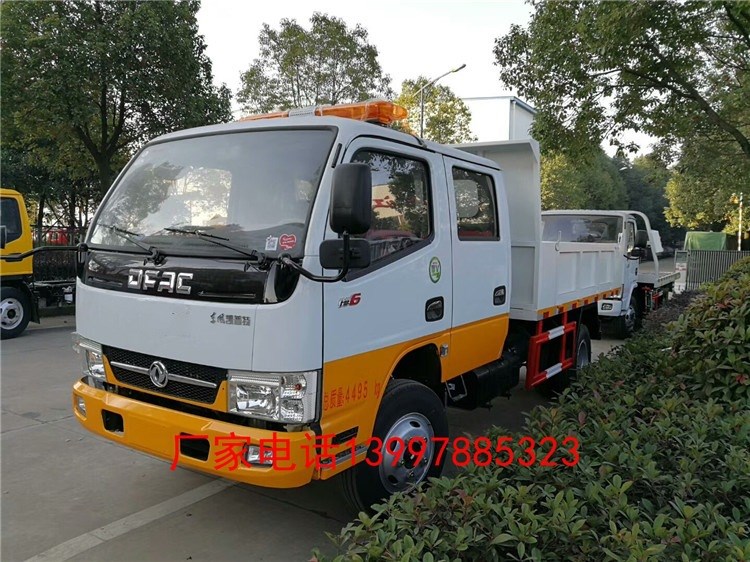 雙排座公路養(yǎng)護(hù)自卸車車 東風(fēng)3.3米自卸車上藍(lán)牌 能進(jìn)市區(qū)自卸車