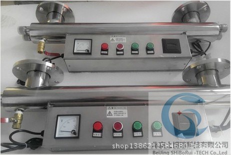 SBR-UVC-150 北京管道式殺菌器304食品級不銹鋼過流式殺菌器