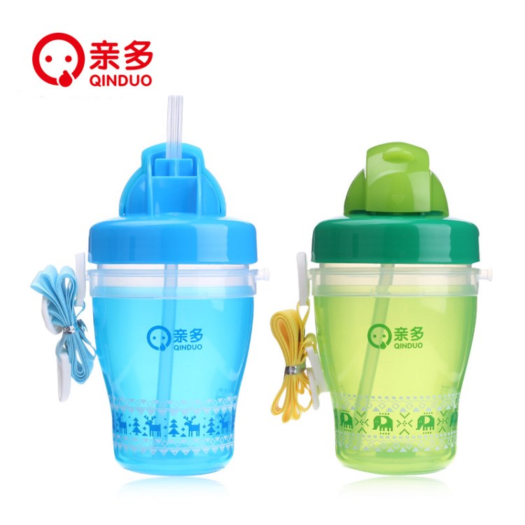 親多工廠直銷 貼牌 OEM 親多炫彩水杯 兒童水杯 180ML QD4226