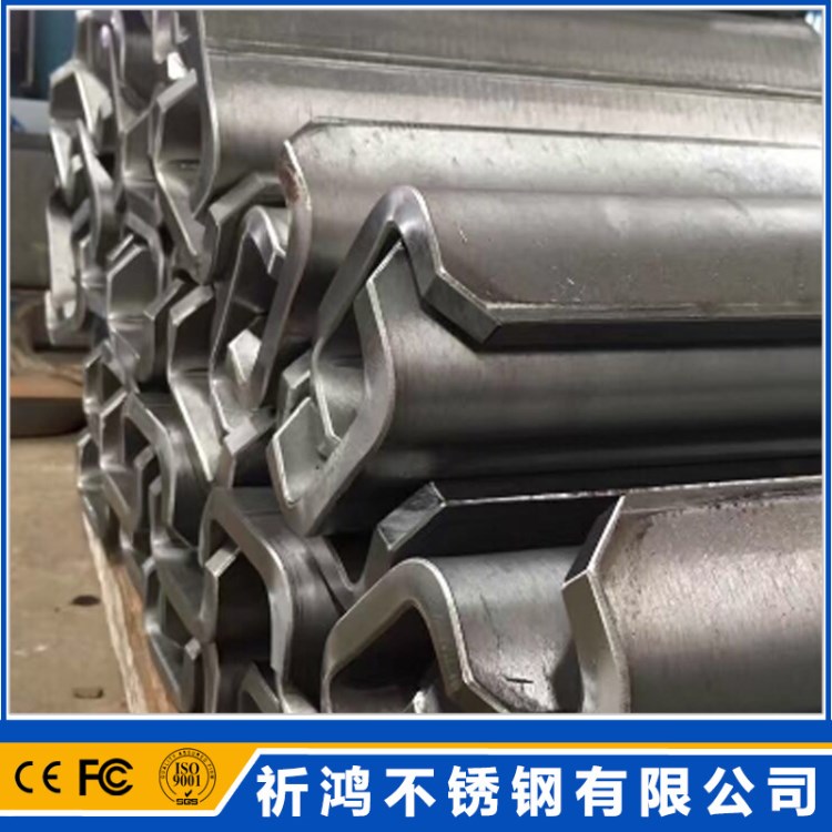 304不銹鋼單槽圓管 201不銹鋼壓槽加工 不銹鋼角鋼槽鋼加工定制