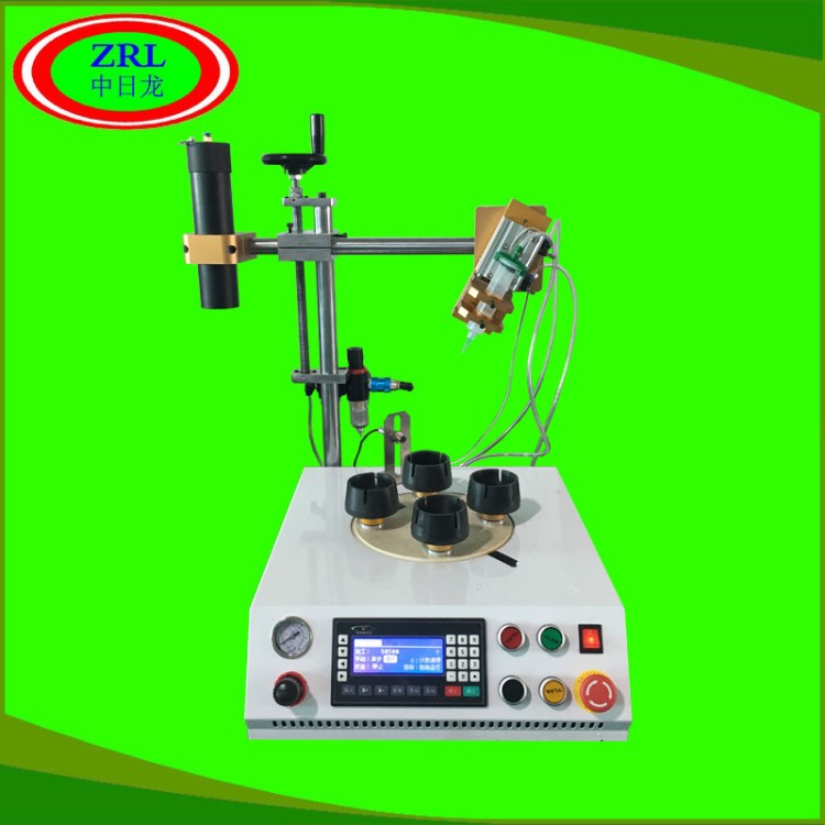 深圳八工位圆形点胶机 全自动定量定位点胶机 精密自动点胶机