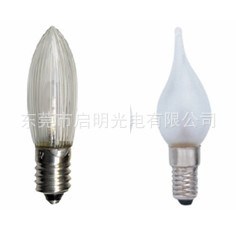 LED裝飾燈 圣誕燈 12v 24v 34v E10 LED C6燈泡 拉尾蠟燭燈