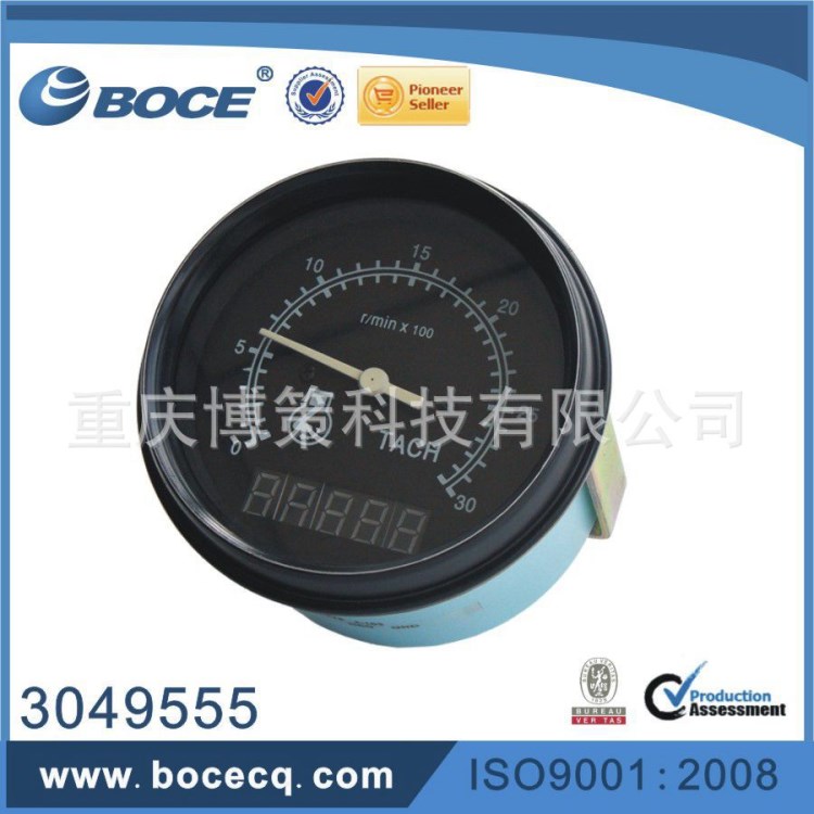 供應(yīng)電機(jī)組儀表箱，轉(zhuǎn)速計(jì)時(shí)表3049555，轉(zhuǎn)速小時(shí)計(jì)，各種儀表
