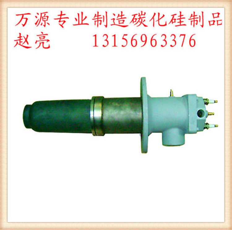 湖北黃崗陶瓷窯爐碳化硅噴火嘴 sisic高速燒嘴套套管
