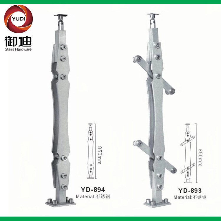 工厂直销不锈钢楼梯扶手栏杆立柱  批发价格节省装修预算