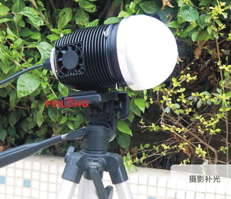 Feilong 高亮度車燈-手電筒-探照燈射燈-釣魚燈攝影補光燈