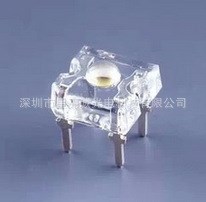 供應平頭/3MM/5MM食人魚白光 金線封裝 LED發光二極管