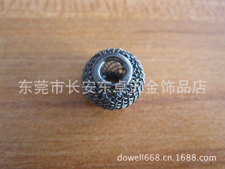 廠家直銷14MM 燈籠球,鐵質網球 MESH BALL DIY飾品配件
