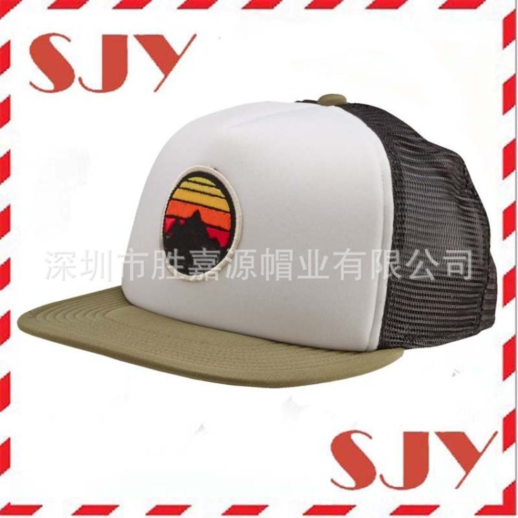 *2016夏季透氣卡車貨車帽戶外運(yùn)動(dòng)鴨舌帽子 平檐SNAPBACK休閑帽