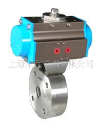 廠家直銷質(zhì)量三包Q671F超短型對夾式氣動球閥