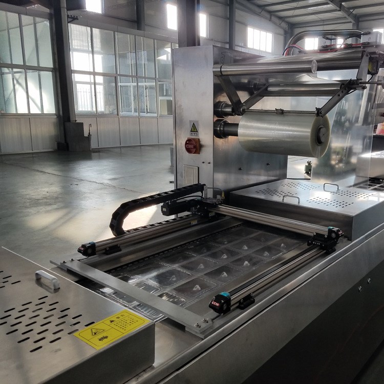 多功能包装机自动拉伸膜成型真空包装机自动成型软膜成型包装机