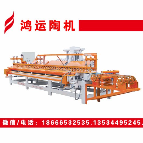 供應(yīng)鴻運(yùn)陶瓷加工機(jī) 16頭磨邊倒角開(kāi)槽機(jī) 陶瓷機(jī)械廠 瓷磚倒角機(jī)