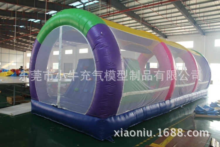 充氣模型隧道通道充氣充氣蹦床迷宮娛樂產品娛樂設施商場