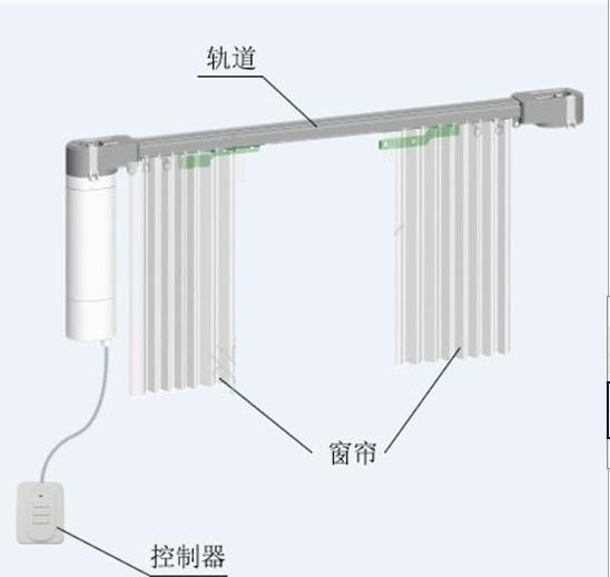 超靜音無(wú)線遙控電動(dòng)窗簾,智能家居配套產(chǎn)品