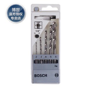 原裝 博世BOSCH電動(dòng)工具附件5支六角柄木工鉆頭套裝