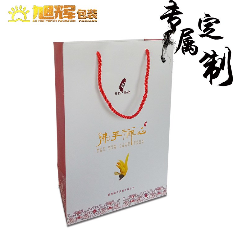 廣東手提袋廠家定制 小清新禮品袋 精美服裝手提袋 通用包裝定做