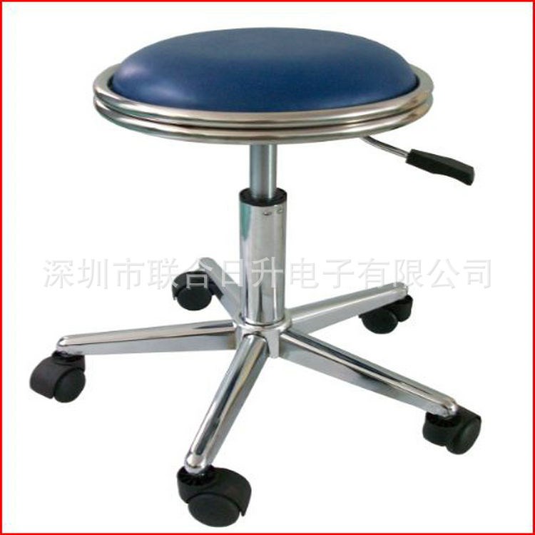 廠家大量供應(yīng)定做防靜電椅子 皮靠背椅 靠背椅 批發(fā)防靜電圓凳