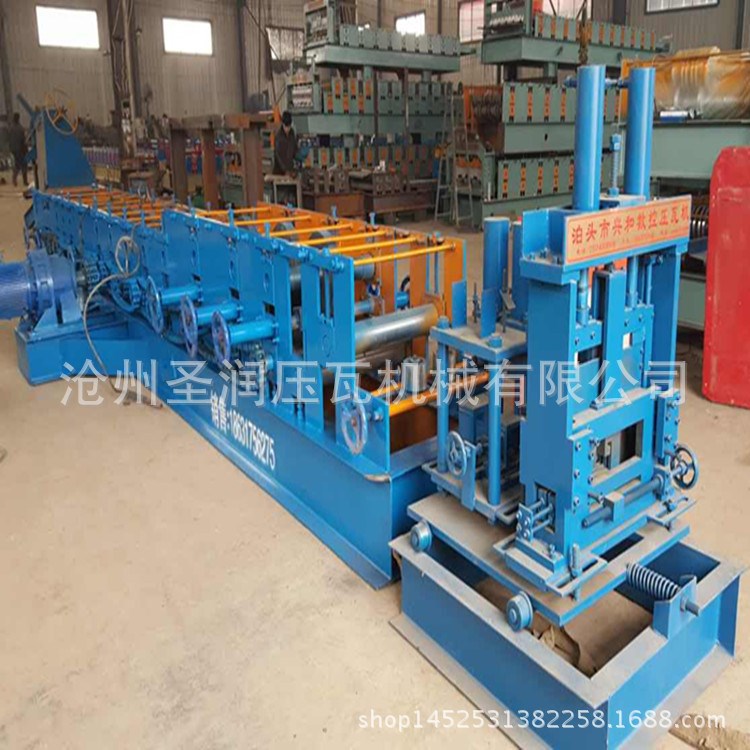 全自動無極c型鋼設備 80-300全自動彩鋼瓦設備