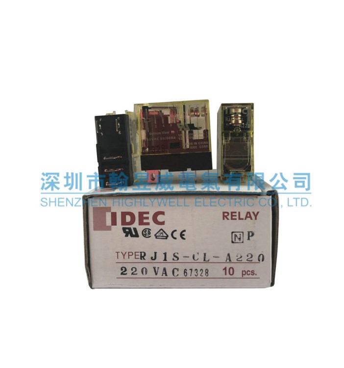 原裝IDEC和泉繼電器RJ1S-CL-A220一開一閉12A RJ15