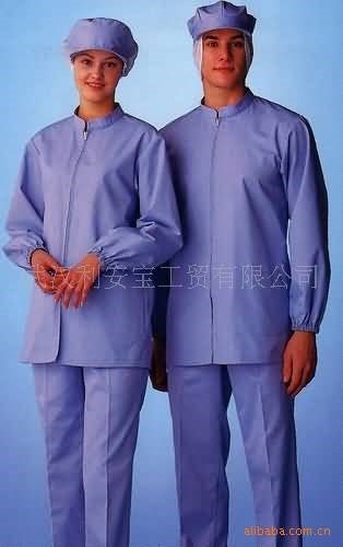 GMP無塵服潔凈服 防靜電操作服無菌衣 防靜電條紋無塵潔凈工作服