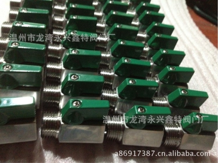 生產供應304不銹鋼迷你球閥，螺紋六角迷你球閥，4分迷你小球閥