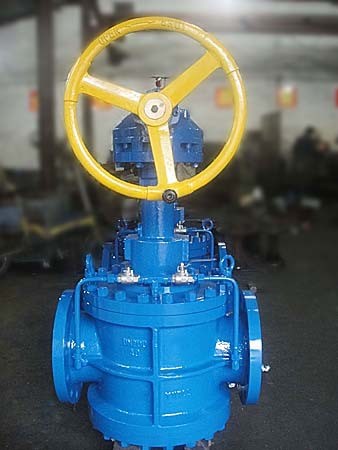 厂家直销 双关双断阀-蜗轮传动xz343x/将军阀/双密封导轨阀