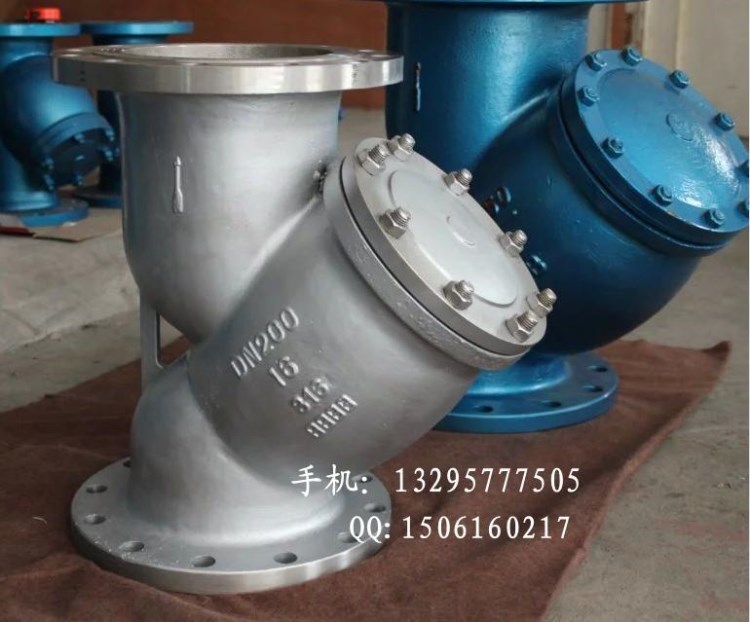 Y型碳鋼過濾器型號尺寸、法蘭鑄鋼過濾器價格、溫州法蘭過濾器廠