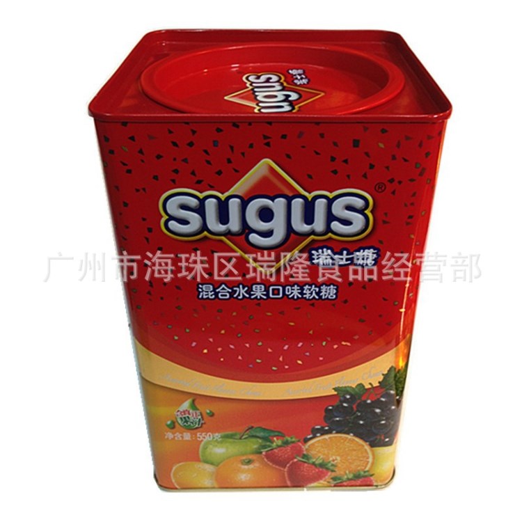 年貨糖果批發(fā)團(tuán)購550克箭牌sugus瑞士糖送禮佳品休閑零食