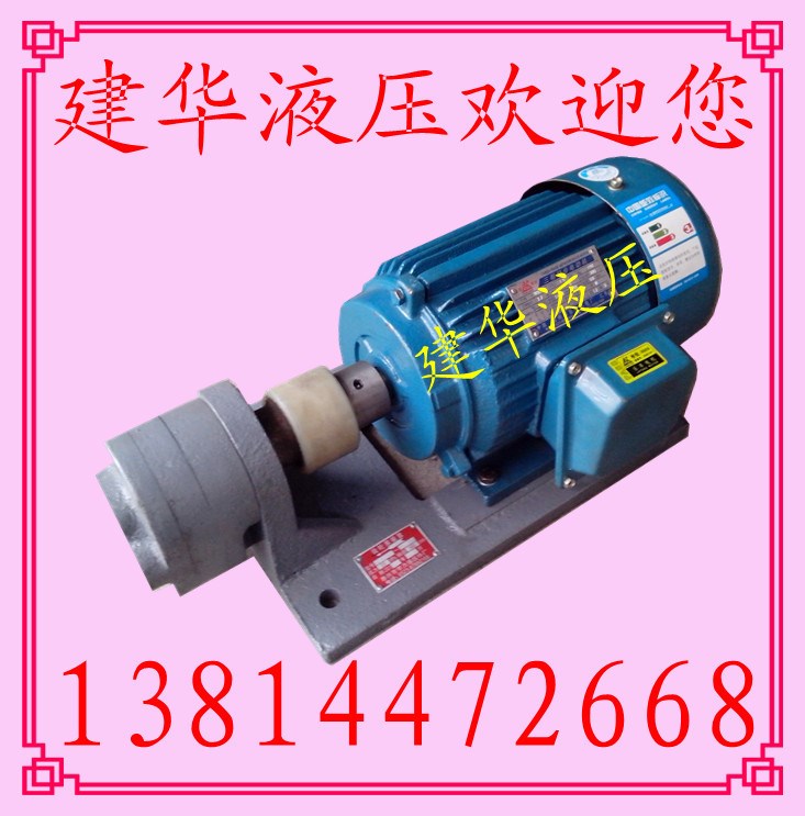 WBZ-80/100臥式齒輪油泵電機組裝置