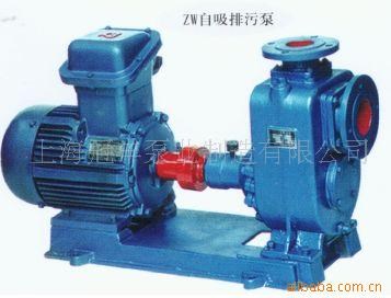 供應100ZW100-20型排污泵(圖)鑄鐵自吸泵