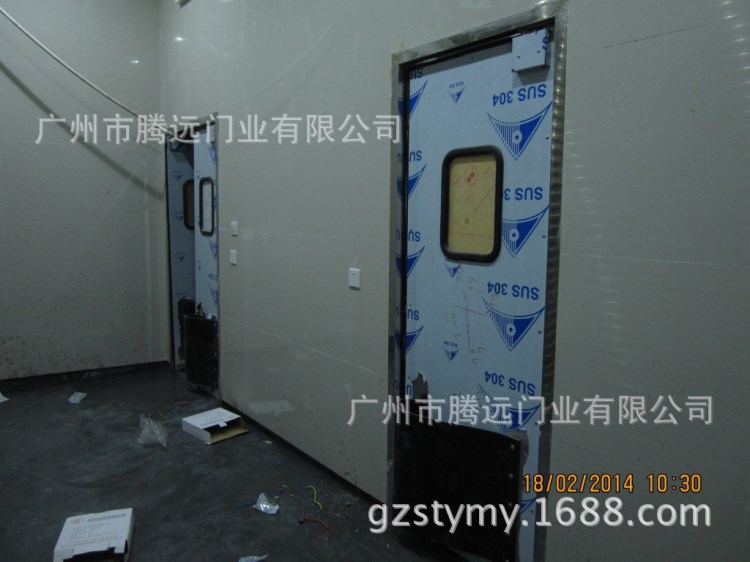【制造】工業自由門 雙開防撞自由門 不銹鋼防撞門