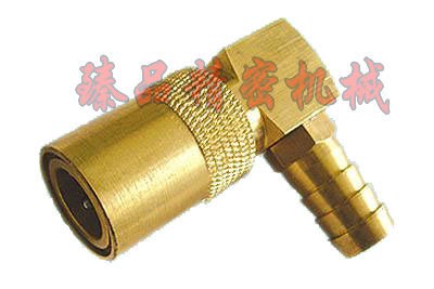 SK-219 90度開放工具直通插管接頭DME美式快速接頭