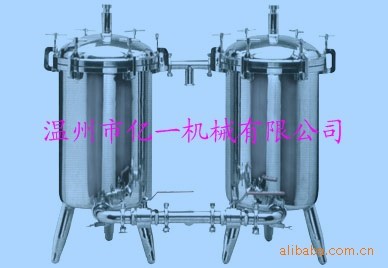 廠家定做供應壓力式高精度機械過濾設備雙聯過濾器精濾器