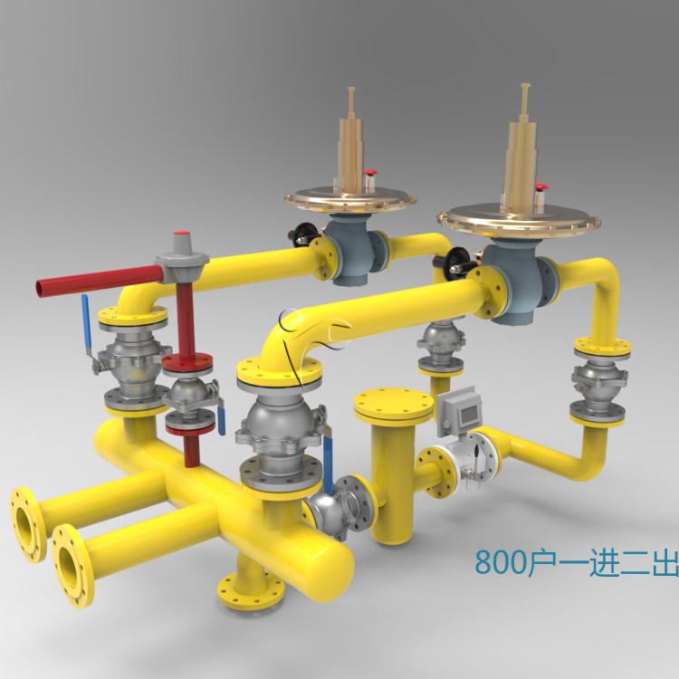 燃?xì)庹{(diào)壓撬/RX600/0.8C調(diào)壓箱【預(yù)定】