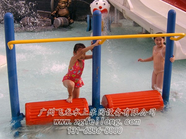 玻璃鋼兒童戲水小品 湖南湖北室內(nèi)小型水上樂園設(shè)備  水上滾木