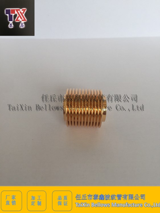 根據客戶要求定制錫青銅波紋管  質量  量大從優