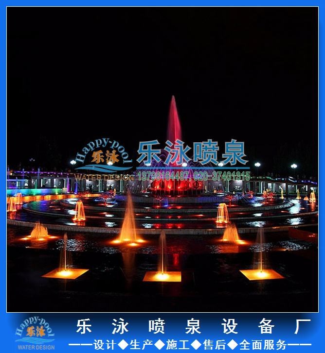 喷泉整套设备音乐程控旱喷大型喷泉水景观喷泉厂家制作安装施工