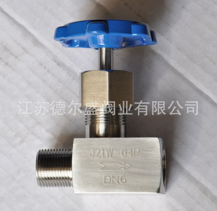 J21W 內外螺紋針型閥 壓力表閥門 儀表閥 雌雄針型閥