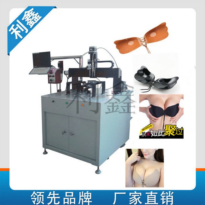 全自動拉拉女神內(nèi)衣生物膠涂膠機｜內(nèi)衣點膠機｜熱熔膠涂膠機