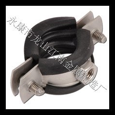 PVC 管卡 PVC 金屬管卡 帶膠金屬管卡 各種型號重型管卡