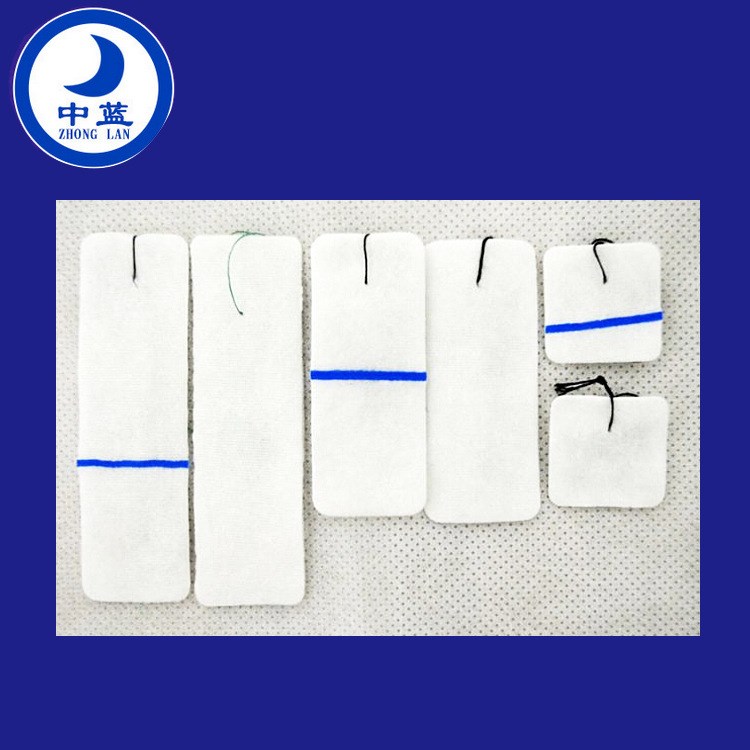 厂家直销一次性医用耗材医用脑棉片无菌脑棉片