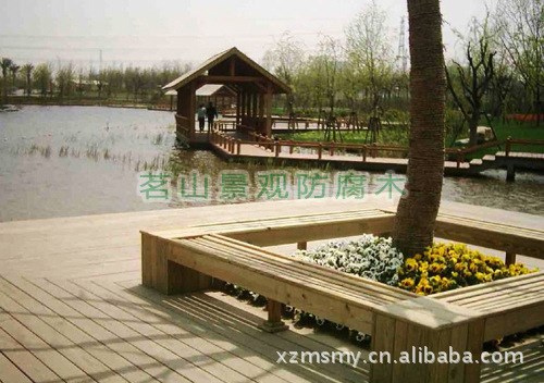 贛榆樟子松南方松柳桉菠蘿格防腐木工廠批發(fā)