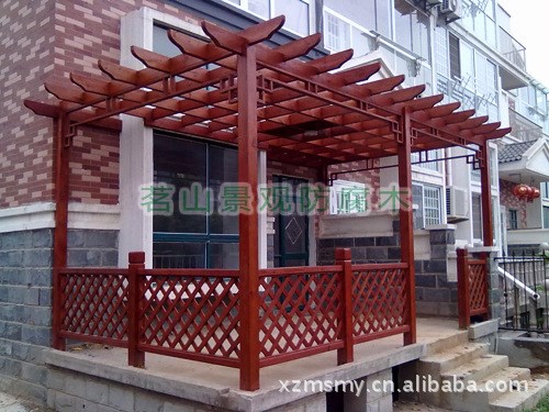 邳州樟子松南方松柳桉菠蘿格防腐木工廠批發