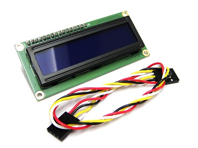 IIC/I2C LCD1602 字符液晶顯示器 送庫文件 電子積木