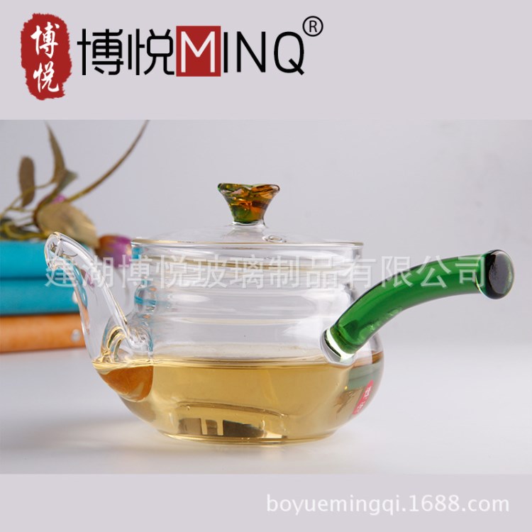 廠家直銷玻璃養(yǎng)生杯玻璃電熱保健壺創(chuàng)意禮品杯透明玻璃花茶壺