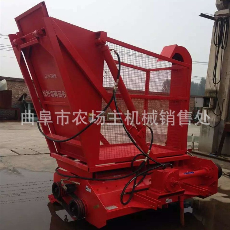 環保無污染秸稈還田機 帶儲料倉收集秸稈機